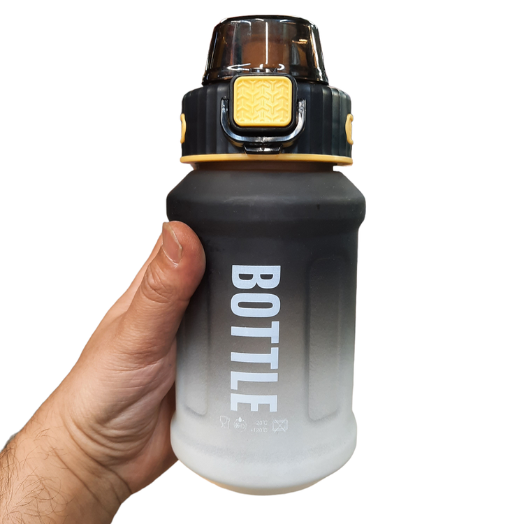 قمقمه ورزشی اسپرت دو درب نی دار bottle وارداتی