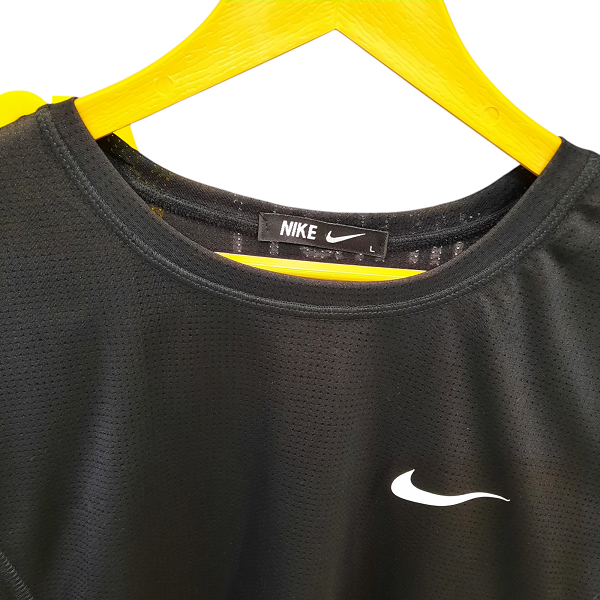 کراپ ورزشی نایک مدل سوزنی مشکی